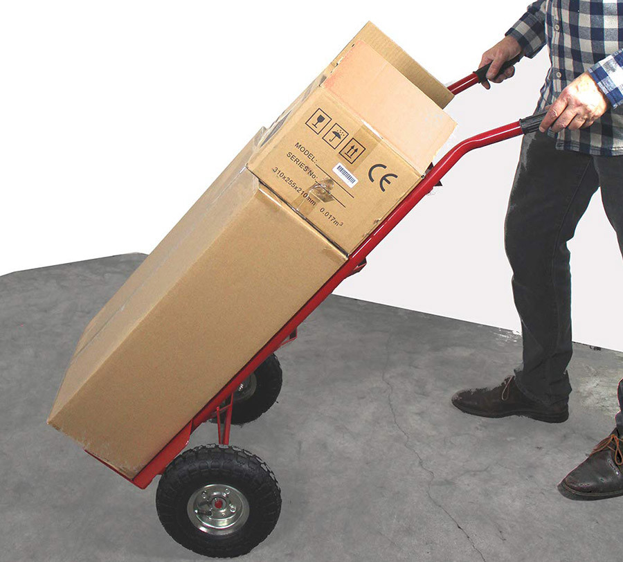 Avis Diable de transport économique avec roues pneumatiques - charge 200 kg