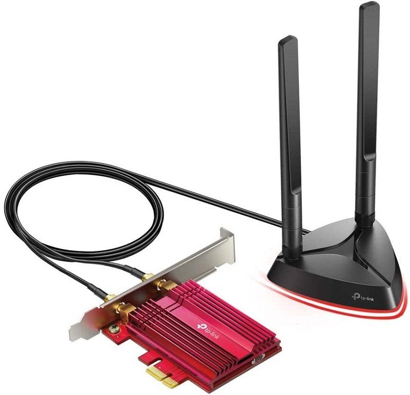 Avis - TP-Link Carte WiFi 6 AX3000 PCI Express (PCIe) Adaptateur Bi-bande Bluetooth 5.0 avec 2 antennes multidirectionnelles, Intel AX200, Support Windows...