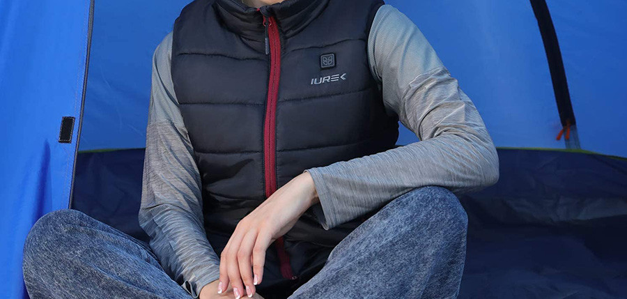 Chauffée Sécurité Intelligente Automne Et Hiver Gilet XXXL Ski Voyager KKmoon 2019 Électrique USB Gilet Chauffant Hommes Femmes Chauffage Manteau Veste pour Moto S-XXXL Multi-Taille Randonnée 