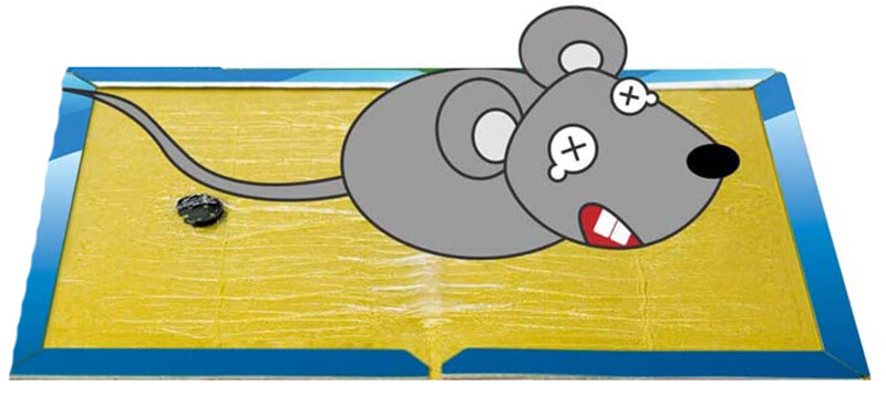 Qu'est-ce qu'un piège à glu pour rat