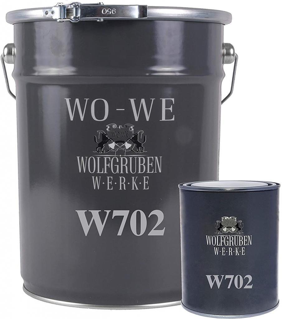 Résine époxy W702 peinture sol revêtement garage industriel beton Gris silex - 2,5Kg