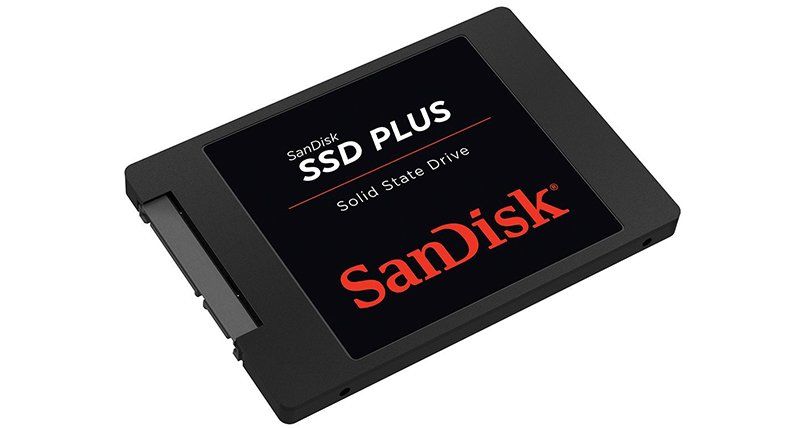 SANDISK - 480 Go SSD Plus SATA Revision 3.0 Idéal pour les Charges de Travail Sur PC