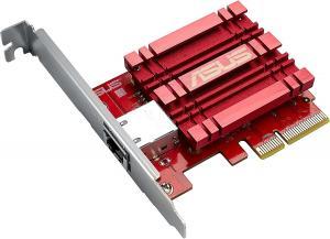 Test - Asus Xg-c100c Carte Réseau Pci Express et hernet 10 Gigabit Pour Des Transferts de Données Jusqu'à 10 Fois Plus Rapide , Rouge