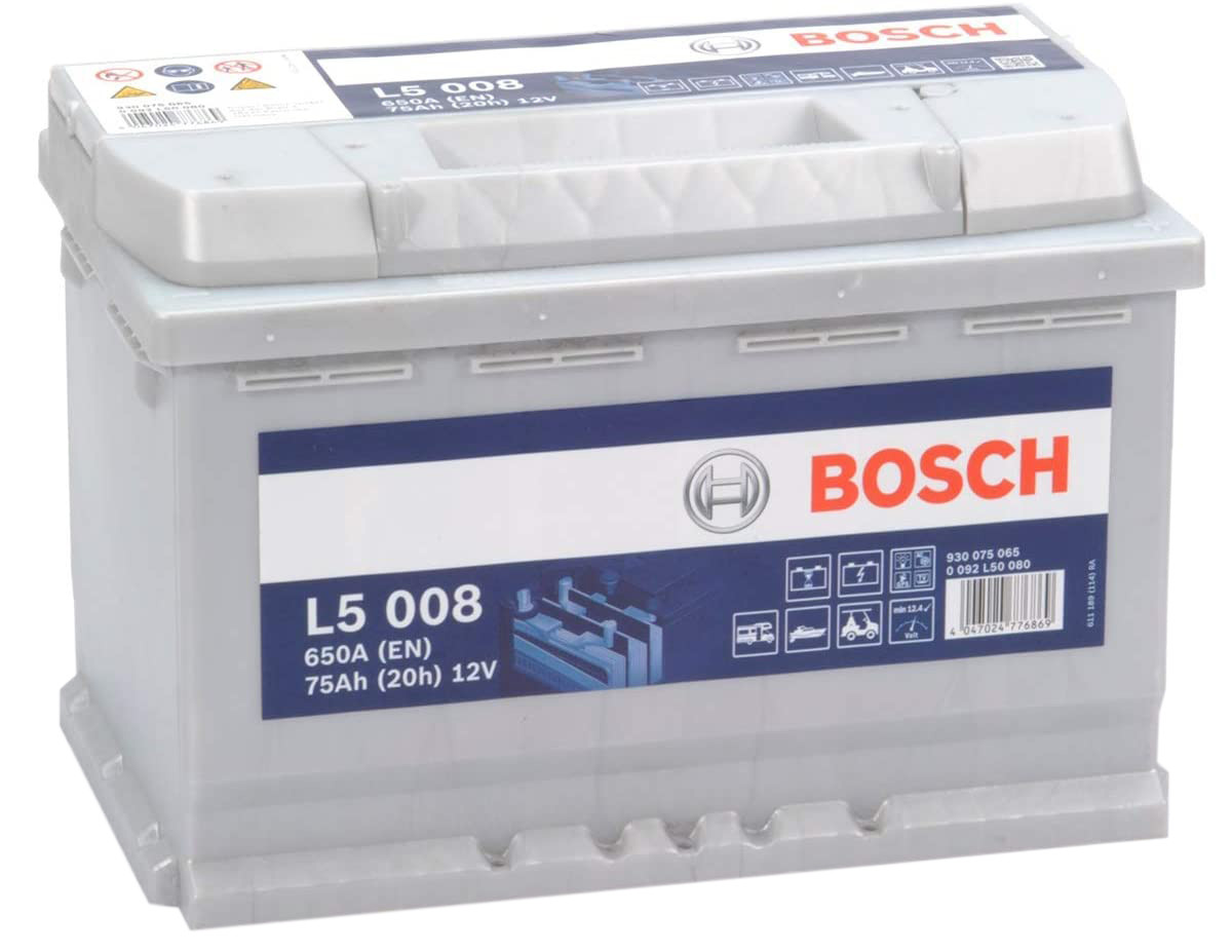 Test - Bosch L5008 Batterie décharge lente 12V, 75 Ah, 650A - Loisirs, Camping-Cars, Bateaux, …