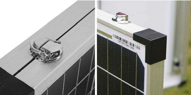 Test - DOKIO Kit Panneau solaire pliable 100WC - 12V Idéal pour les utilisations embarquées comme le bateau, camping-car, véhicule divers