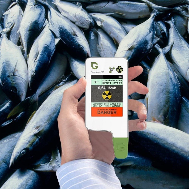 Test - GREENEST ECO 5 NOUVEAU! Aliments de haute précision, viande, testeur de nitrate de poisson, TDS de l'eau, détecteur de rayonnement
