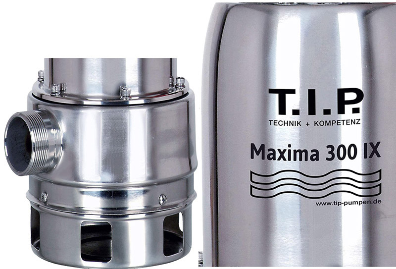 Test - Pompe submersible T.I.P. Maxima 300 IX pour eaux usée
