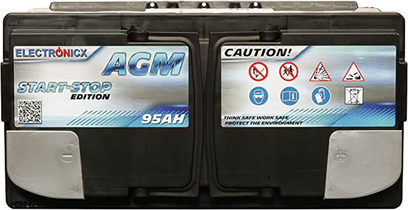 avis Electronicx AGM batterie de v de démarrage start-stop 95 AH 12V 850A