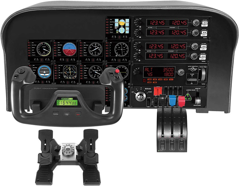avis Logitech G Saitek Pro Flight Switch Panel Panneau de Commutateurs pour Simulateur de vol