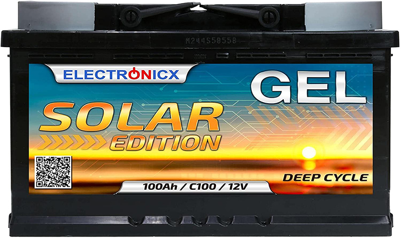 test Electronicx Solar Edition Batterie Solaire Gel 12v 100Ah