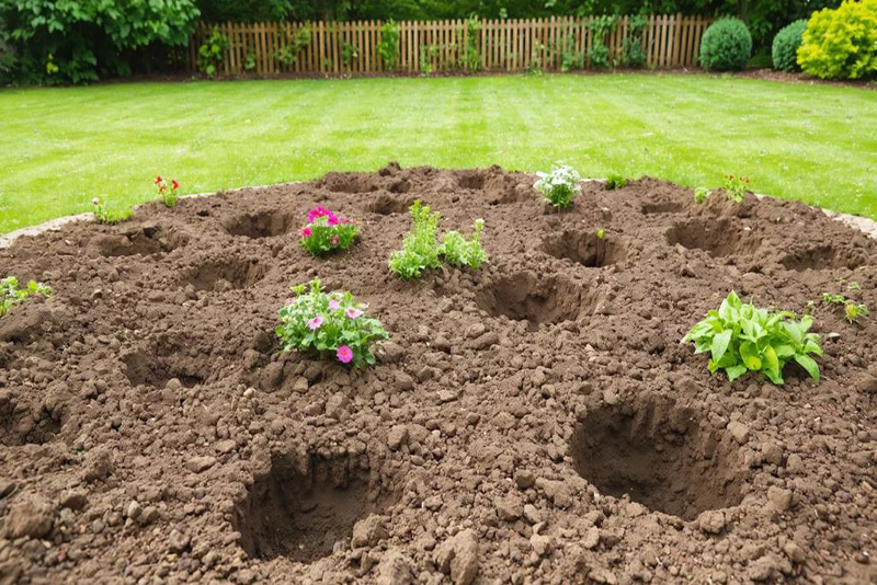 Des trous mystérieux dans votre jardin sans monticules ? Découvrez les 8 créatures potentielles responsables