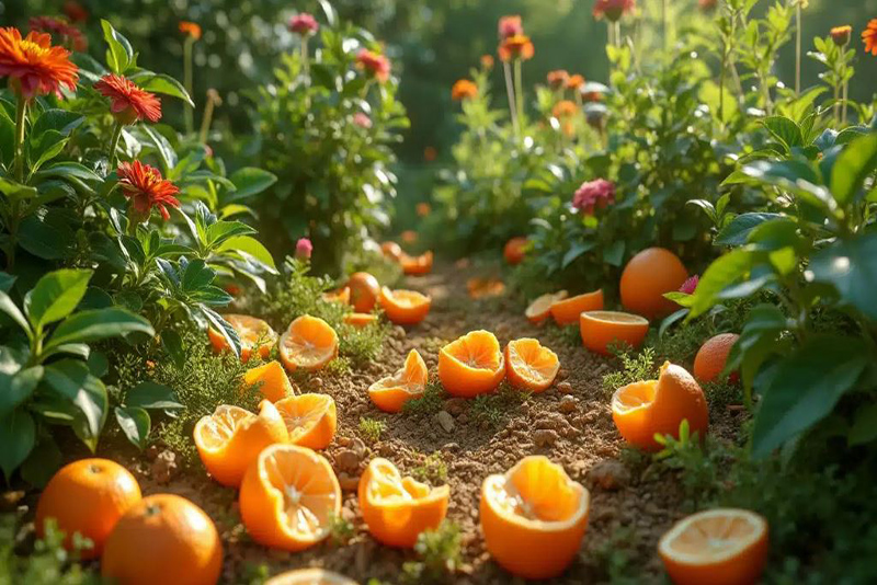 Les écorces d'agrumes : le répulsif naturel indispensable pour votre jardin ?