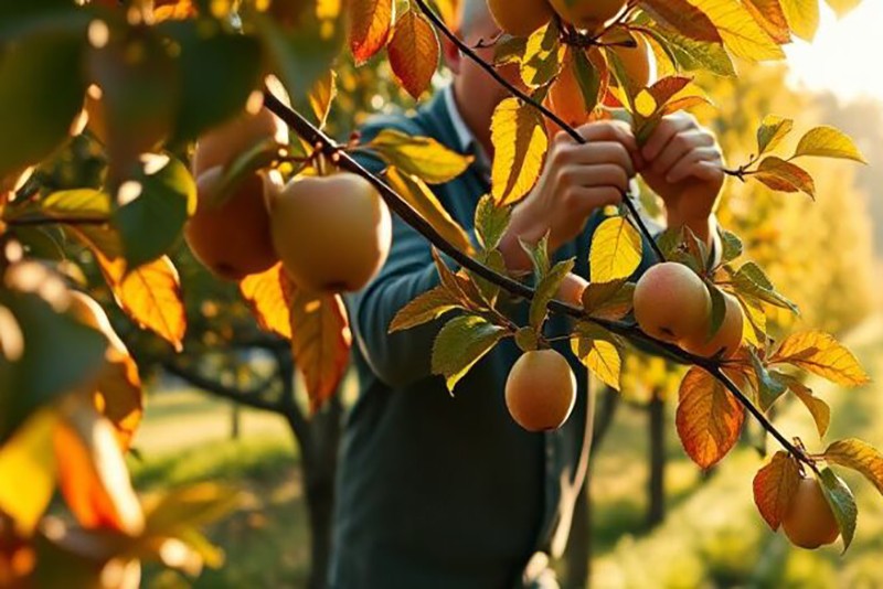 10 techniques incontournables pour préparer vos arbres fruitiers à l'hiver et les voir repousser vigoureux au printemps